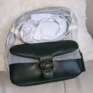 Coach Pillow Tabby 26 in Amazon green